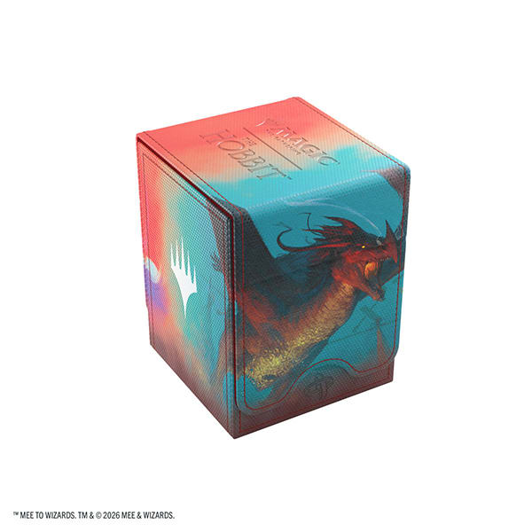MTG The Hobbit The Arkenstone/Smaug, Worm of Dread Squire 80+ XL Deckbox