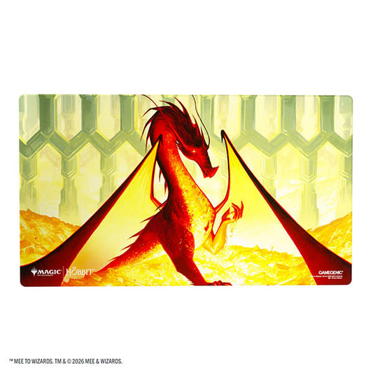 MTG The Hobbit Smaug the Golden Shiny Playmat