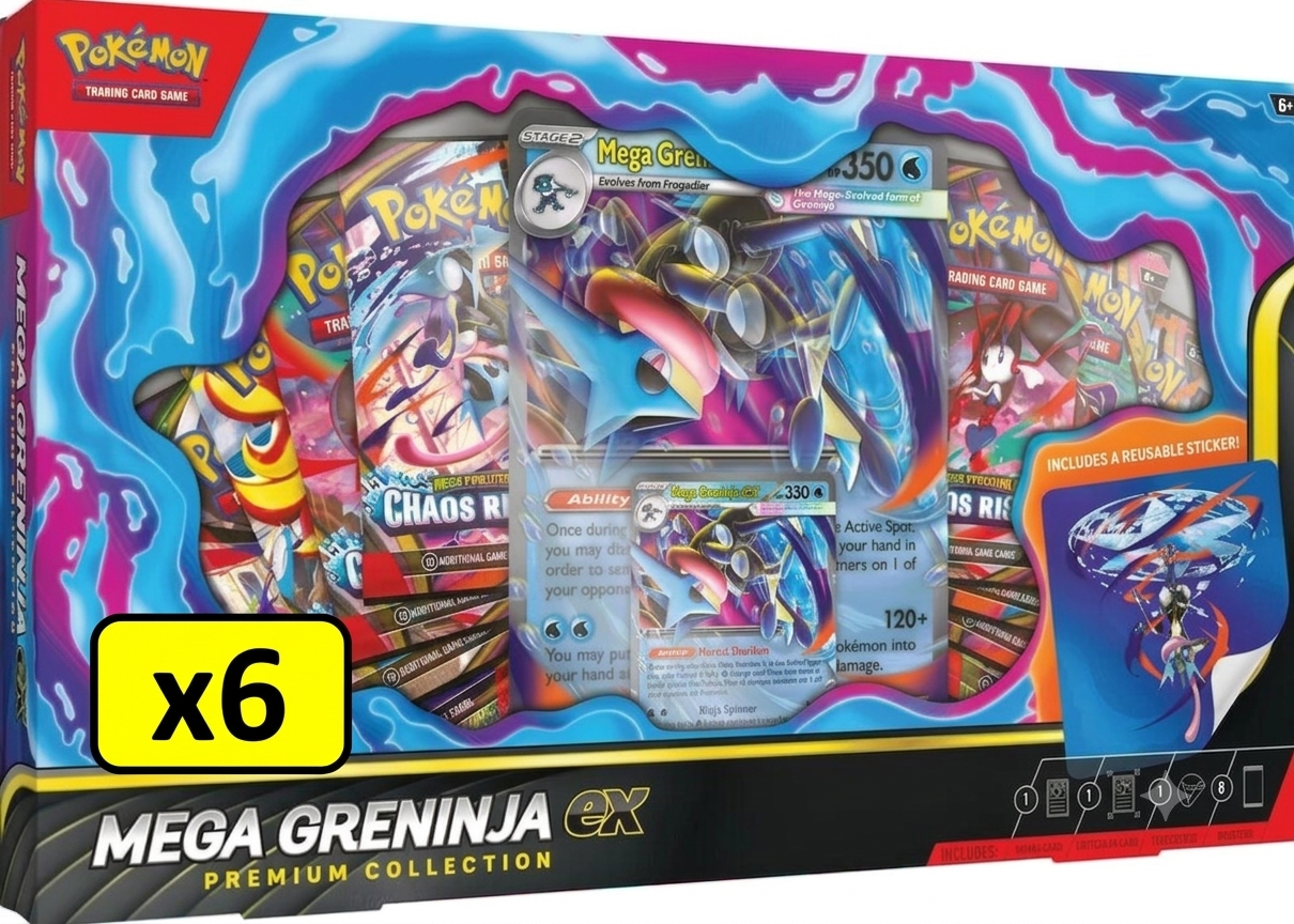 Pokemon Mega Greninja ex Premium Collection Case
