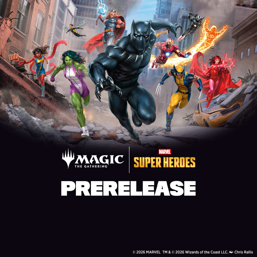 MTG Marvel Super Heroes Prerelease Event Entry (Saturday)