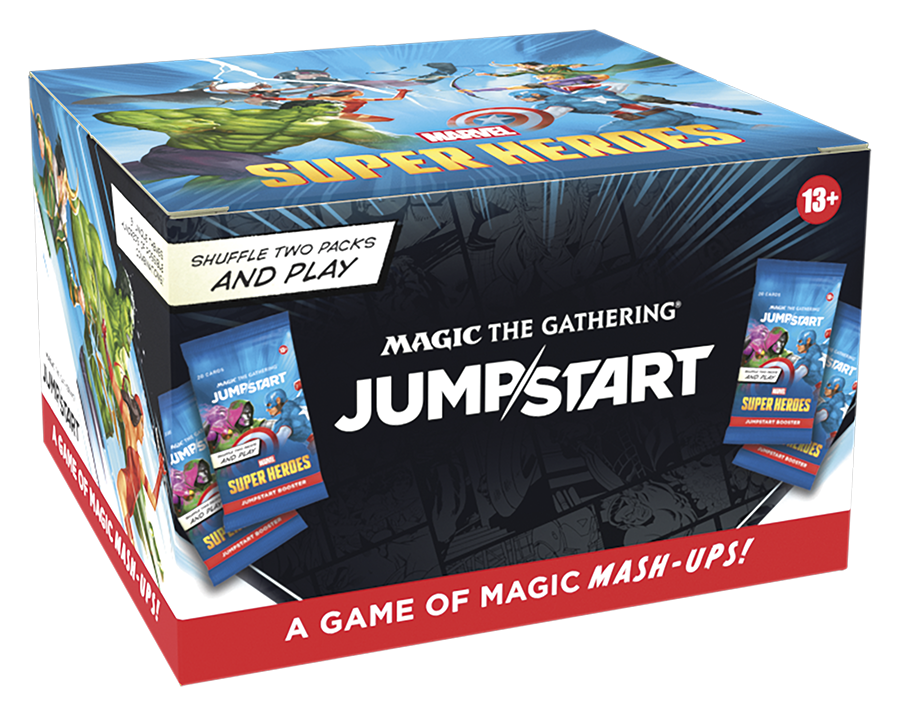 MTG: Universes Beyond- Marvel Super Heroes Jumpstart Booster Display