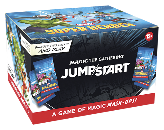 MTG: Universes Beyond- Marvel Super Heroes Jumpstart Booster Display