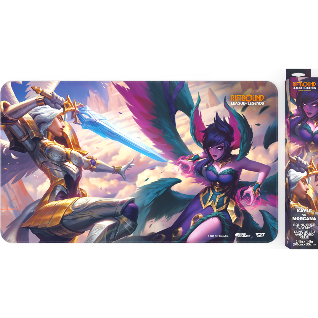 Riftbound Vendetta Kayle vs Morgana Playmat