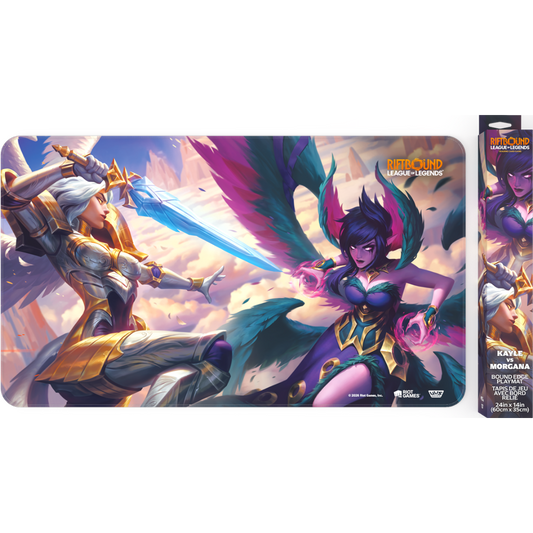 Riftbound Vendetta Kayle vs Morgana Playmat