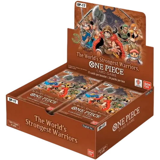 OP17 The World's Strongest Warriors Booster Box