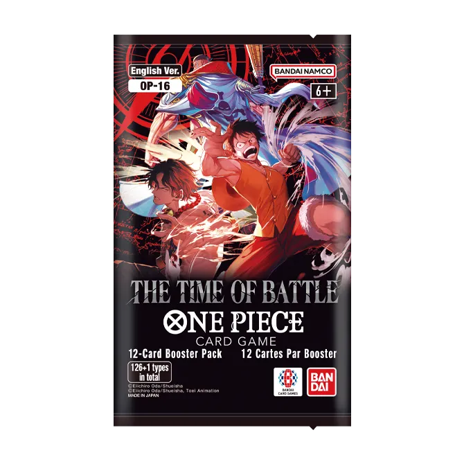 One Piece Card Game OP-16 The Time of Battle Booster Pack