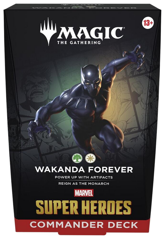 MTG Marvel Super Heroes Commander Deck Wakanda Forever