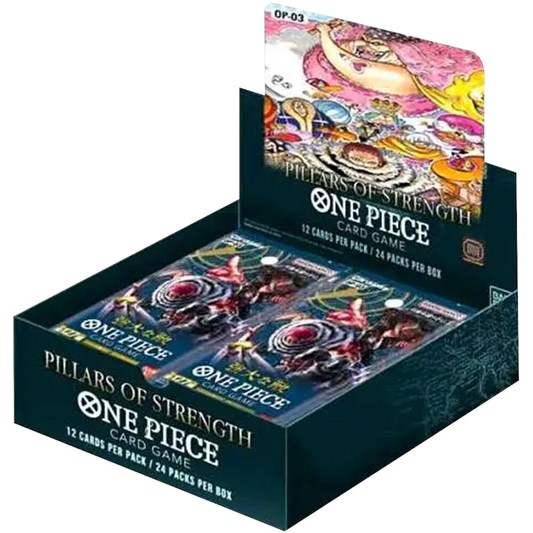 One Piece Card Game OP-03 Pillars of Strength English booster box