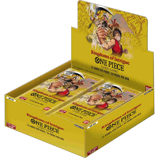 One Piece Card Game OP-04 Kingdoms of Intrigue English booster box