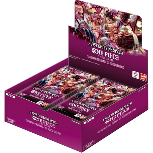One Piece Card Game OP-11 A Fist of Divine Speed English booster box