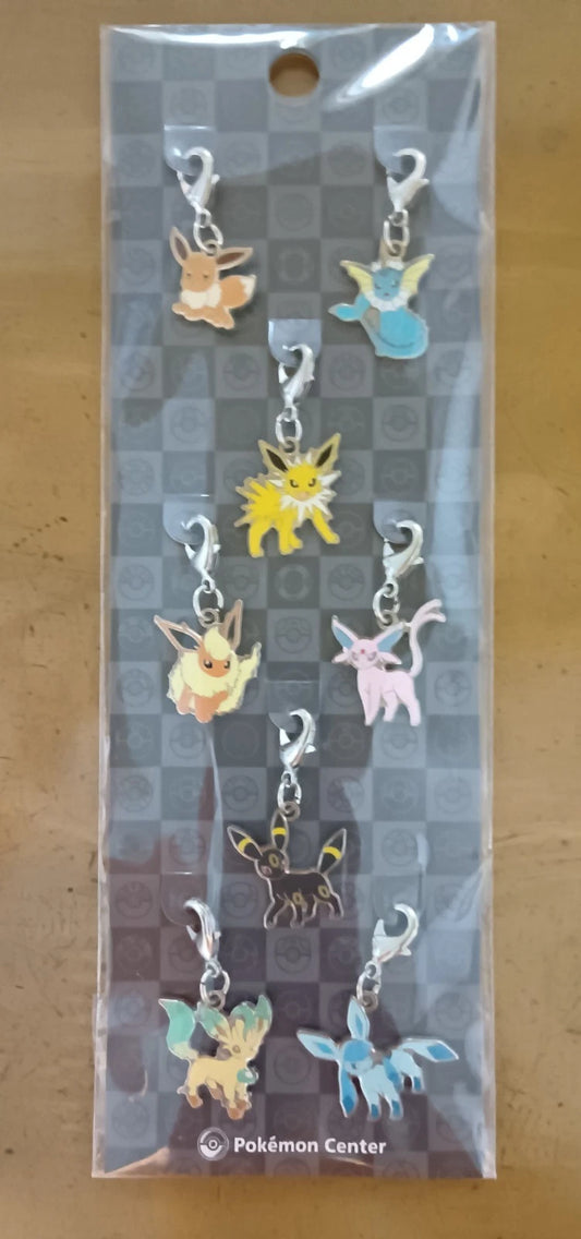 Pokemon Center Eeveelution Keychains